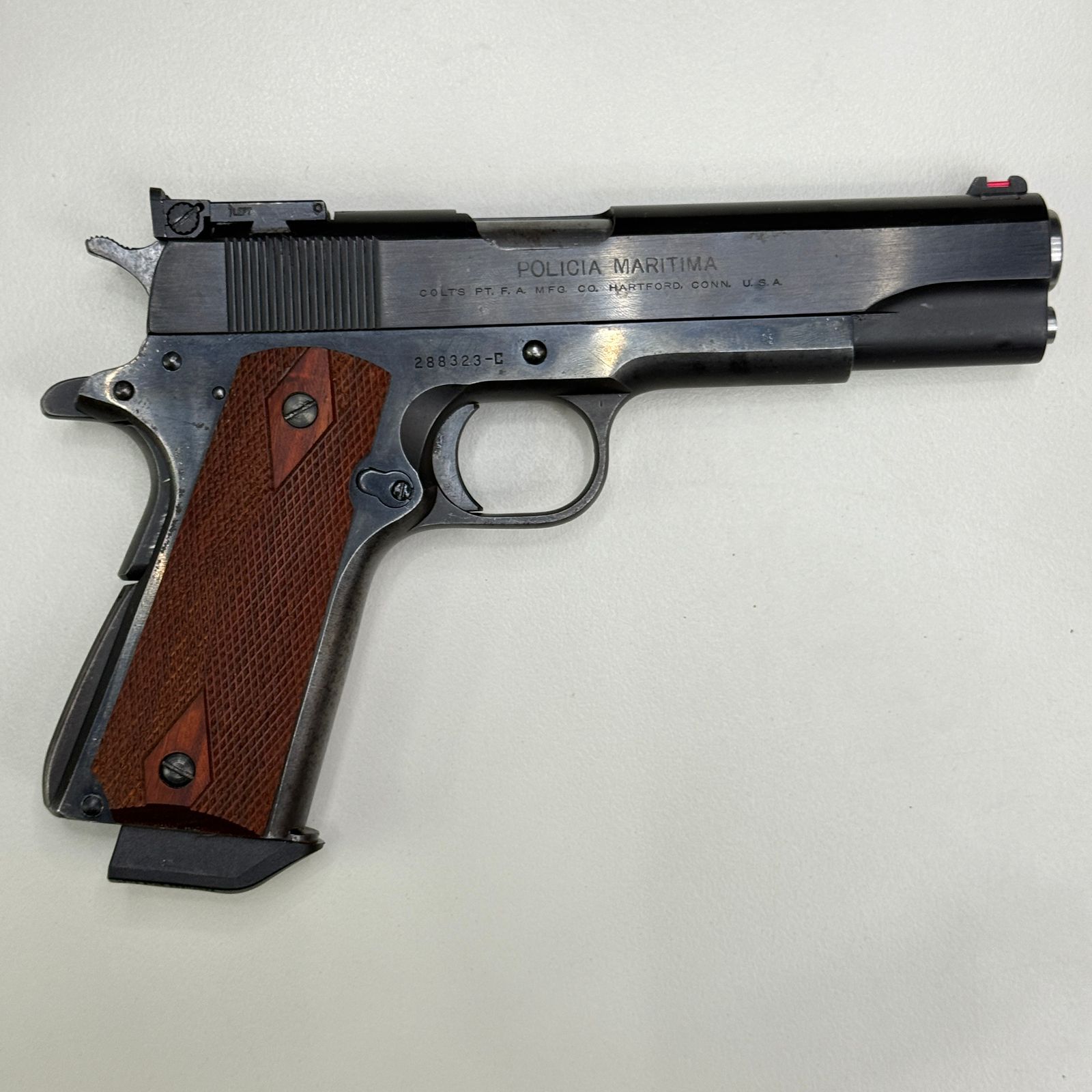 COLT 1911 CAL .45 POLICIA MARITIMA ID 323 - vista 1